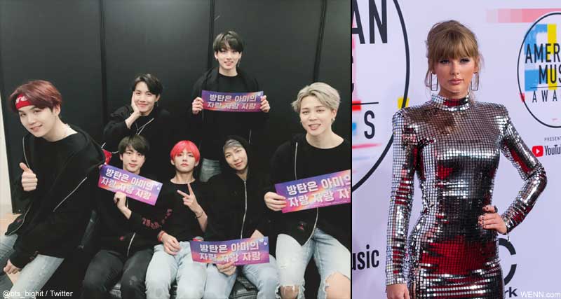 BTS（防弾少年団）、テイラー・スウィフト