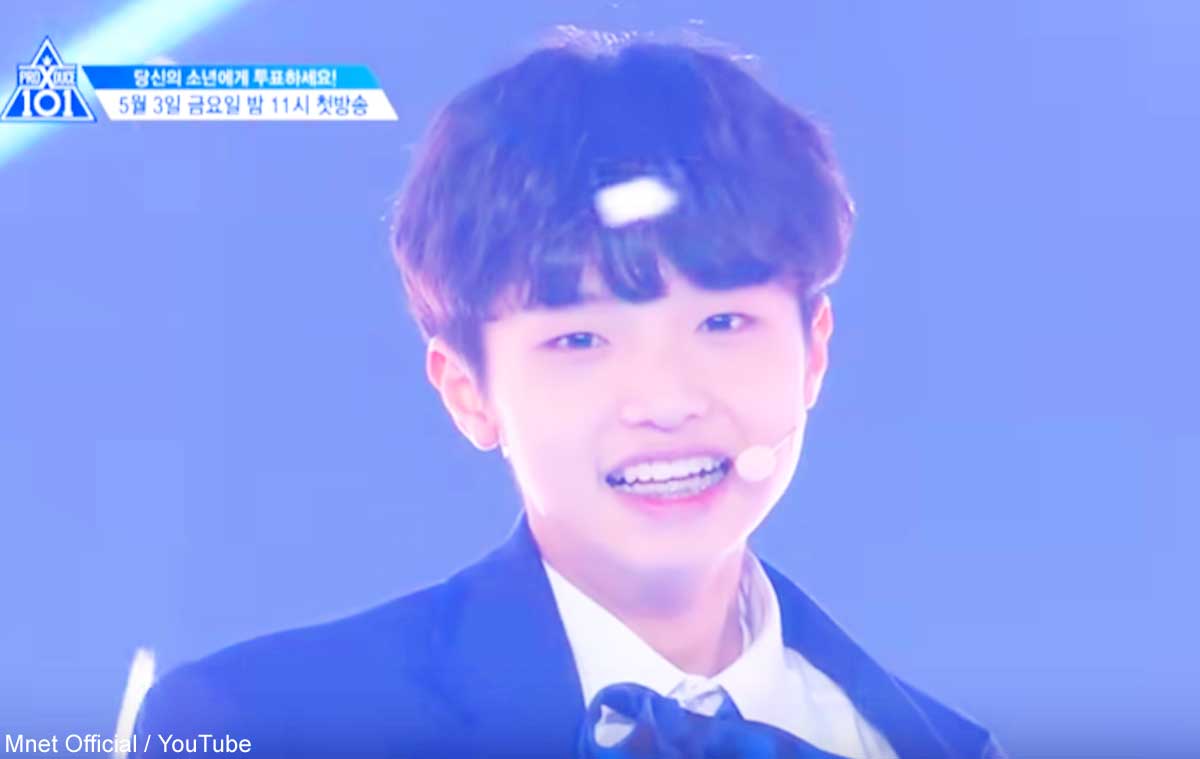 「PRODUCE X 101」ソン・ドンピョ