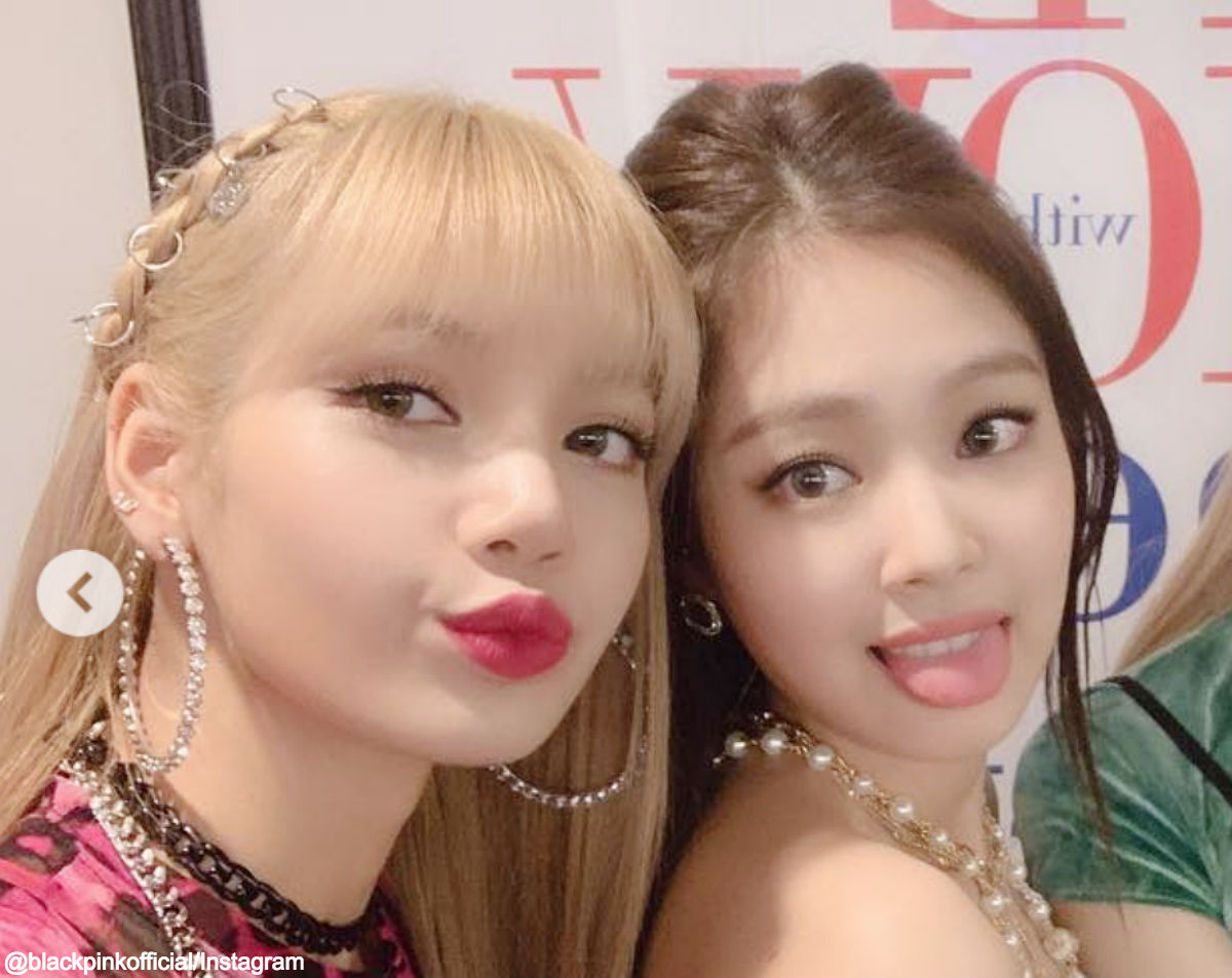 BLACKPINK リサとジェニー