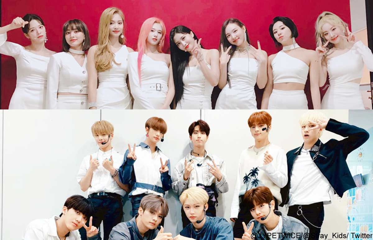 TWICE、Stray Kids（下）