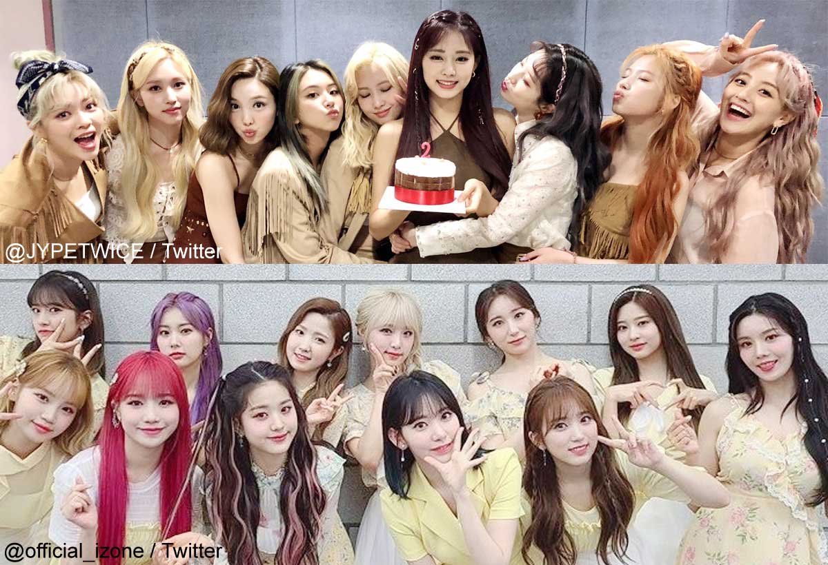 TWICE、IZ*ONE（下）