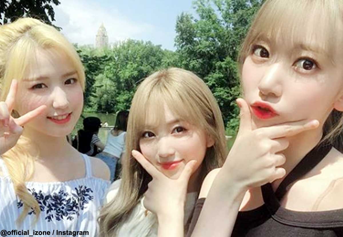 IZ*ONE 本田仁美、矢吹奈子、宮脇咲良