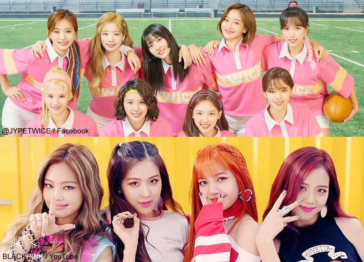 TWICE、BLACKPINK（下）