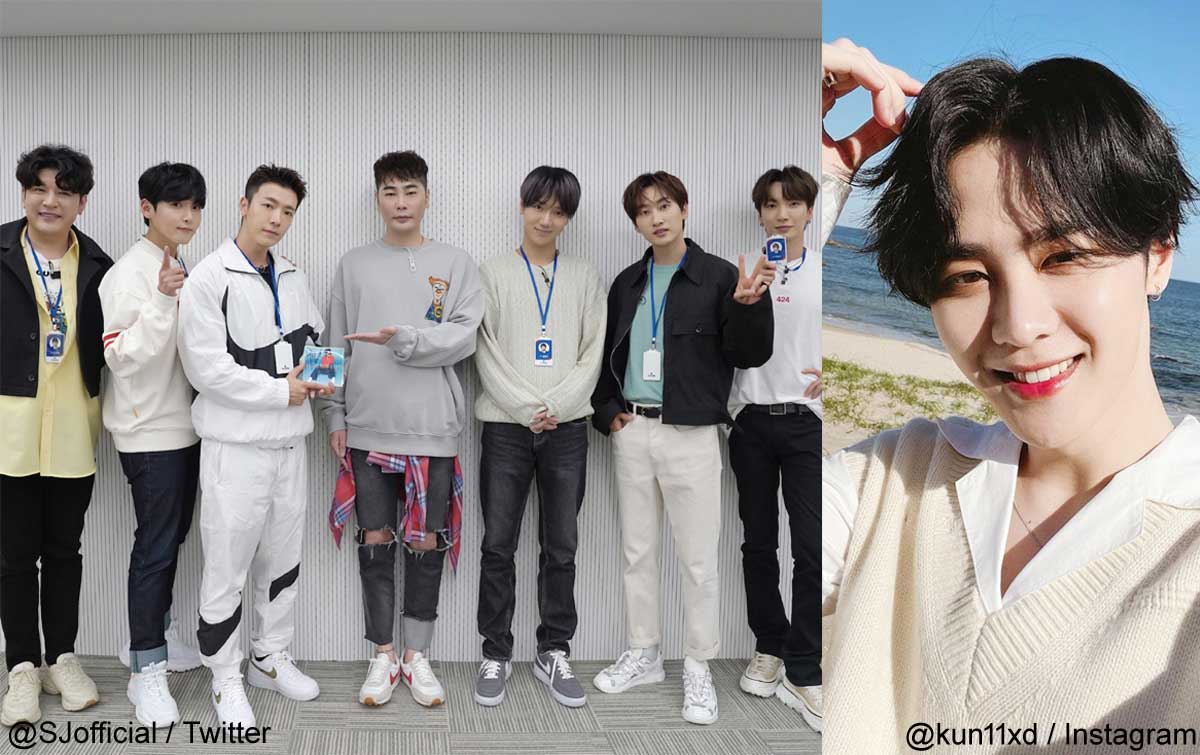 SUPER JUNIOR、WayV クン（右）