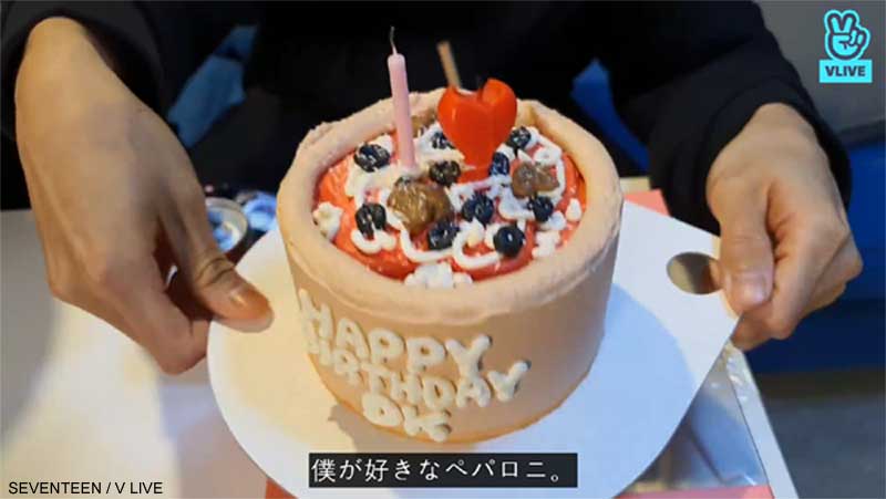 SEVENTEEN ドギョムのケーキ