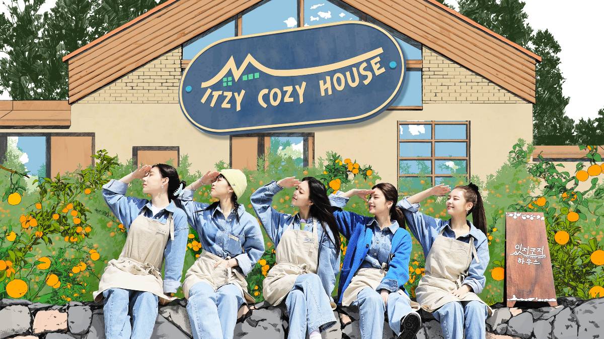 「ITZY COZY HOUSE 字幕版」／ⓒCJ ENM Co., Ltd, All Rights Reserved