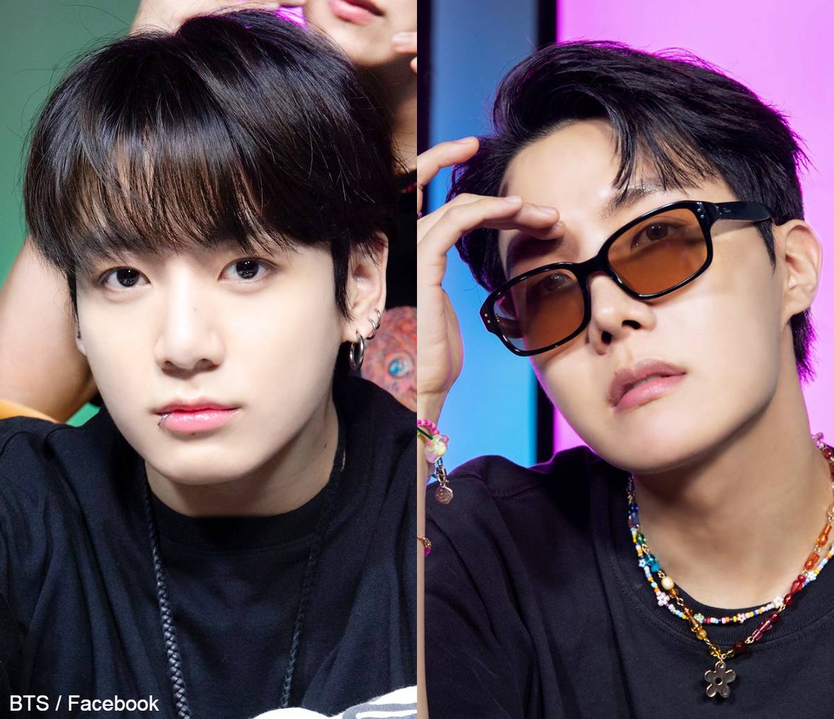 BTS ジョングク、J-HOPE（右）