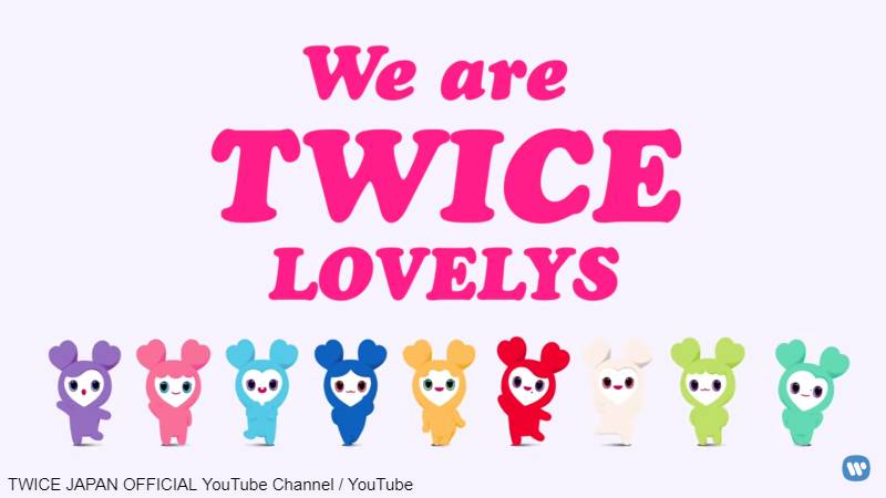 TWICEの公式キャラクター 「ラブリー」