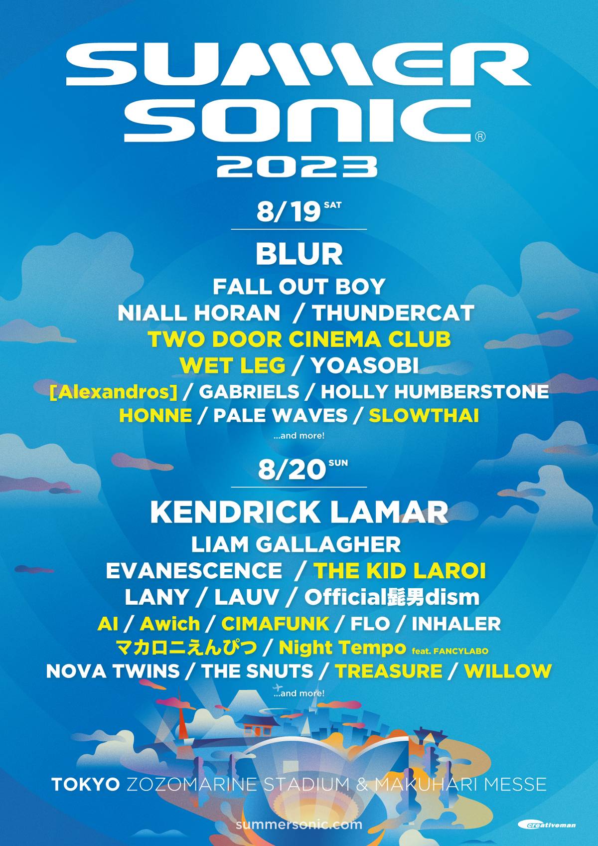 SUMMER SONIC2023: TOKYO