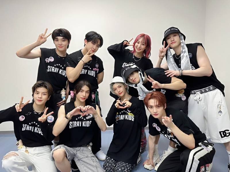 Stray Kids with LiSA