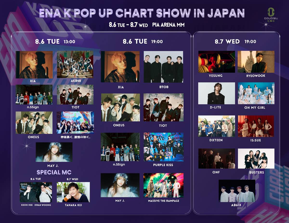 「2024 ENA K POP UP CHART SHOW IN JAPAN」